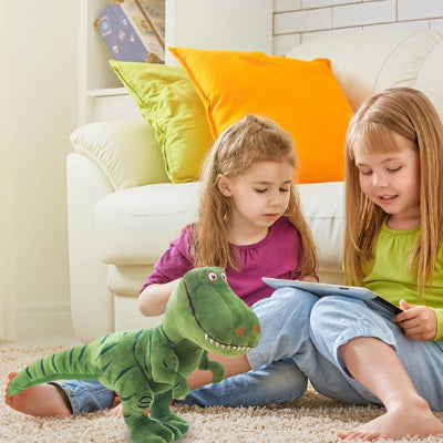 Peluche-dinosaure-ami-parfait-vert-raye