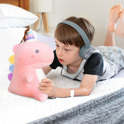 Peluche-dinosaure-licorne-rose