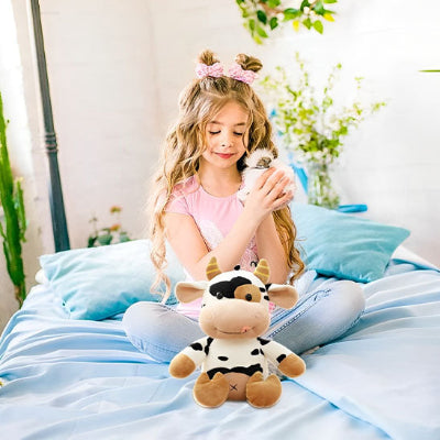 Peluche-vache-tachete-rassurante