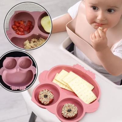 assiette-bebe-hibou-silicone